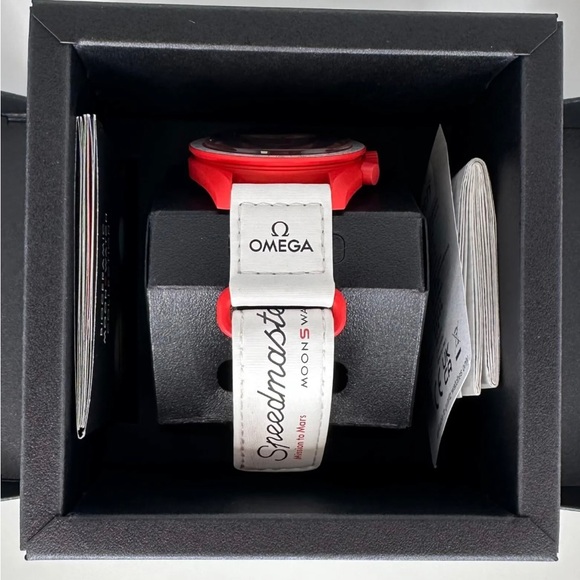 COPY - Omega X Swatch Bioceramic Moonswatch Mission to Mars - Picture 2 of 6